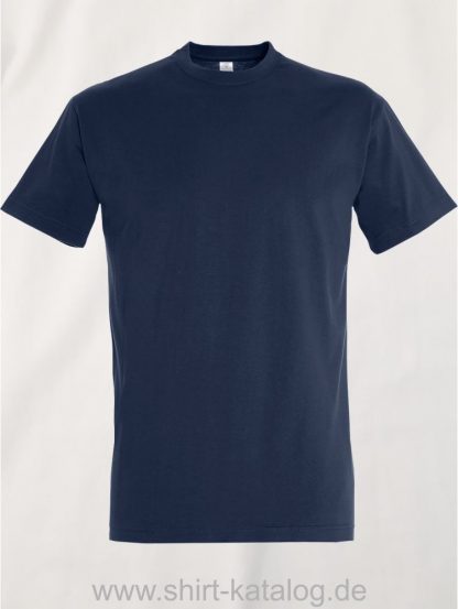 Sol's Imperial T-Shirt French-Navy