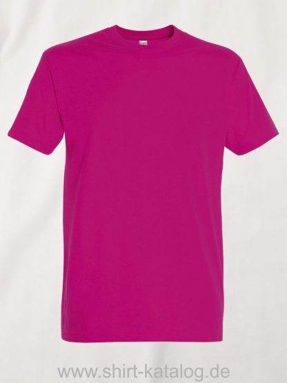 Sol's-Imperial T-Shirt Fuchsia
