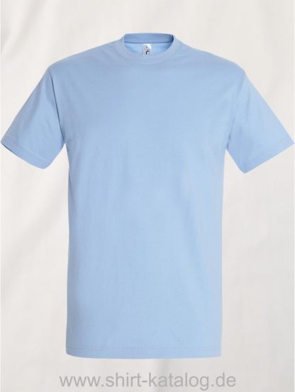 Sol's Imperial T-Shirt Sky-Blue