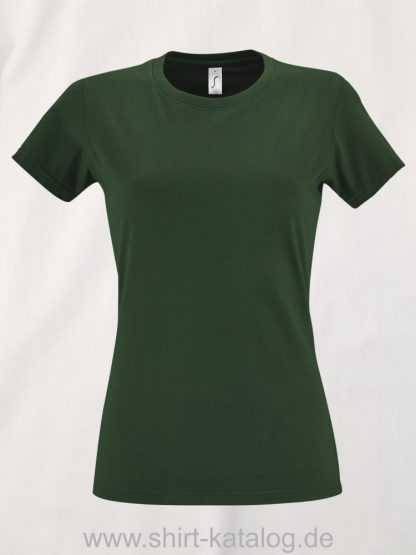 Sol's Imperial T-Shirt Women Bottle-Green