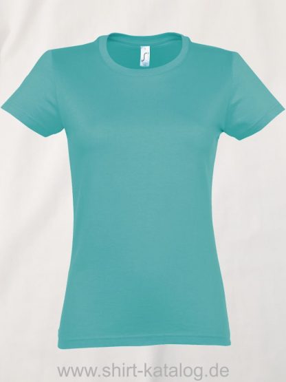 Sol's Imperial T-Shirt Women Carribean-Blue