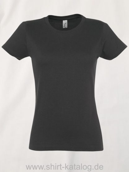 Sol's Imperial T-Shirt Women Dark-Grey