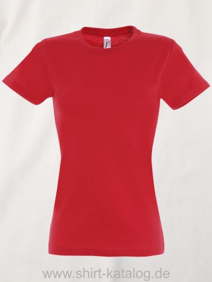 Sol's Imperial T-Shirt Women Fire-Red