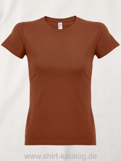 Sol's Imperial T-Shirt Women French-Terracotta