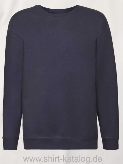 23331-Fruit-of-the-Loom-Premium-Set-In-Sweat-Kids-Deep-Navy