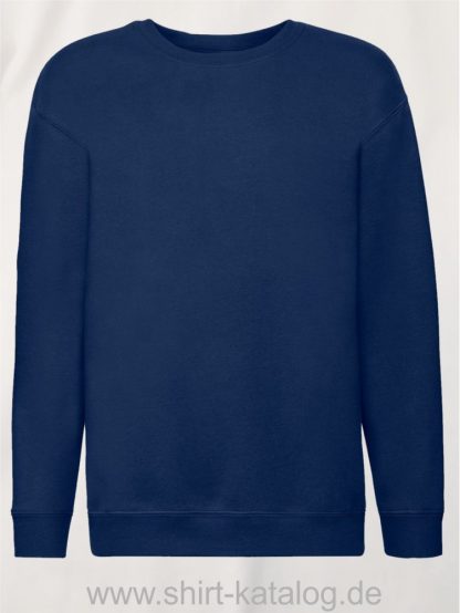 23331-Fruit-of-the-Loom-Premium-Set-In-Sweat-Kids-Navy