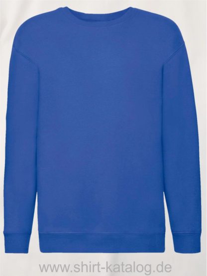 23331-Fruit-of-the-Loom-Premium-Set-In-Sweat-Kids-Royal