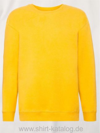 23331-Fruit-of-the-Loom-Premium-Set-In-Sweat-Kids-Sunflower