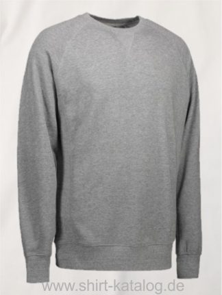 24701-ID-Identity-Exklusives Herren-Sweatshirt-0613-Graumeliert