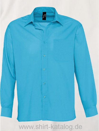 25844-Sols-Popeline-Langarmhemd-Baltimore-Atoll-Blue