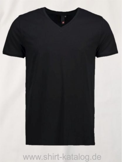 25934-ID-Identity-core-v-neck-tee-0542-schwarz