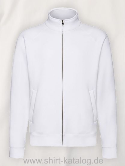 26049-fruit-of-the-loom-premium-sweatjacke-white