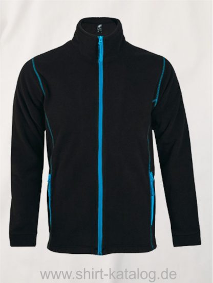 27516-Micro-Fleece-Zipped-Jacket-Nova-Men-black-aqua