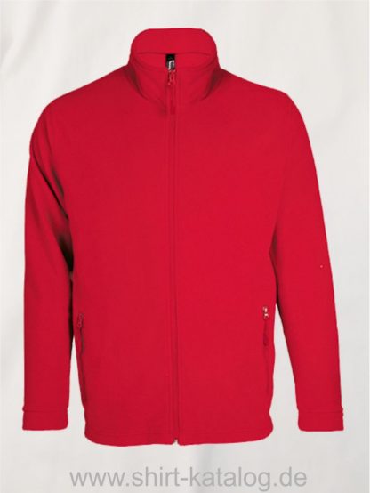 27516-Micro-Fleece-Zipped-Jacket-Nova-Men-red