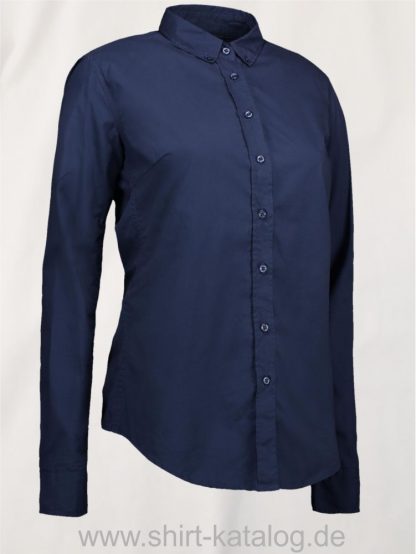 28063-ID-Identity-Casual-Stretch-Bluse-Navy