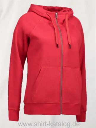 28144-CORE-Full-Zip-Damen-Hoodie-0639-Red