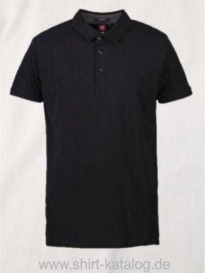 29334-ID-Identity-business-herren-poloshirt-stretch-0534-schwarz