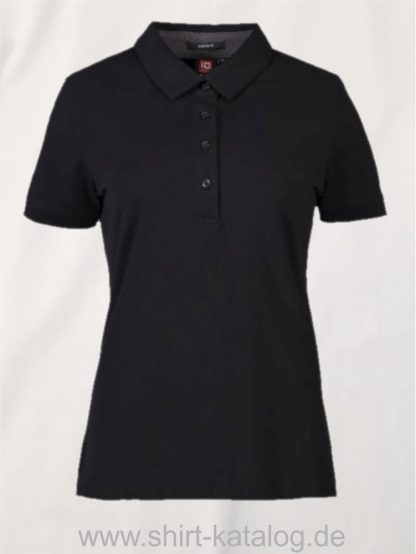 29335-ID-Identity-business-damen-poloshirt-stretch-0535-schwarz
