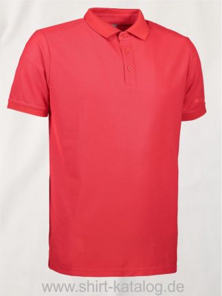 29345-ID-Identity-Man-Functional-Polo-Shirt- G21006-Red