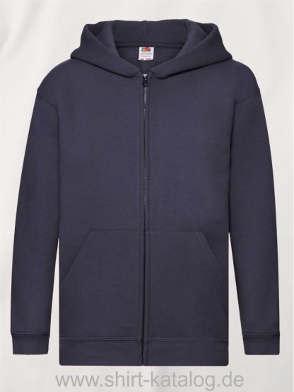 Premium-Hooded-Sweat-Jacket-Kids-Deep-Navy