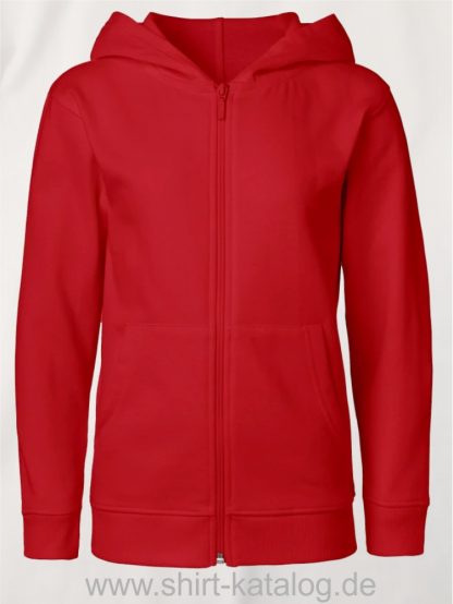 Kids-Zip-Hoodie-Red-NE13301