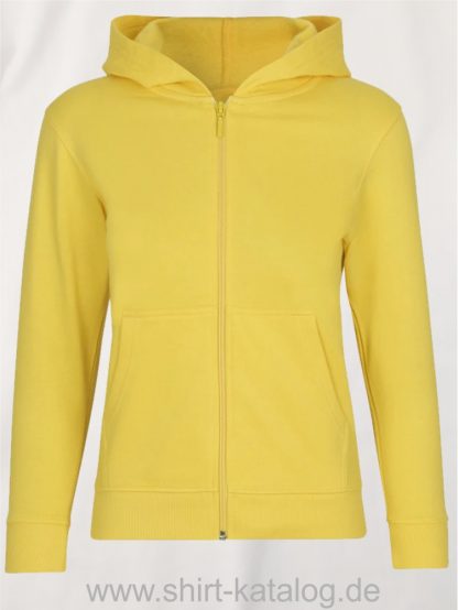 Kids-Zip-Hoodie-Yellow-NE13301