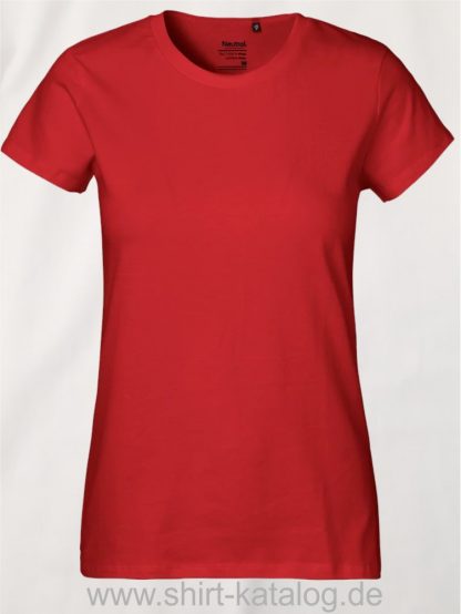 Neutral-Ladies-Classic-T-Shirt-Red-NE80001