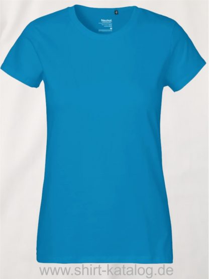 Neutral-Ladies-Classic-T-Shirt-Sapphire-NE80001