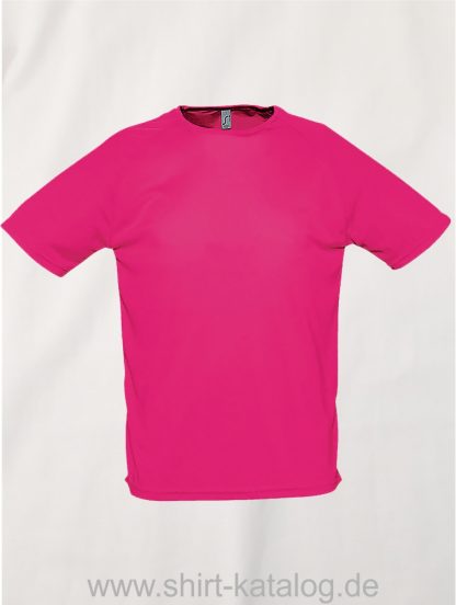 11524-Sols-Men-Raglan-Sleeves-T-Sporty-Neon-Pink
