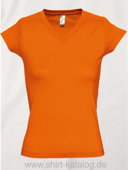 11645-Sols-Ladies-V-Neck-T-Shirt-Moon-Orange