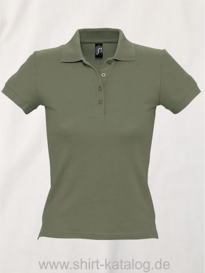 16876-Sols-Ladies-Basic-Poloshirt-Baumwolle-khaki