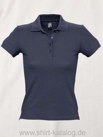 16876-Sols-Ladies-Basic-Poloshirt-Baumwolle-navy