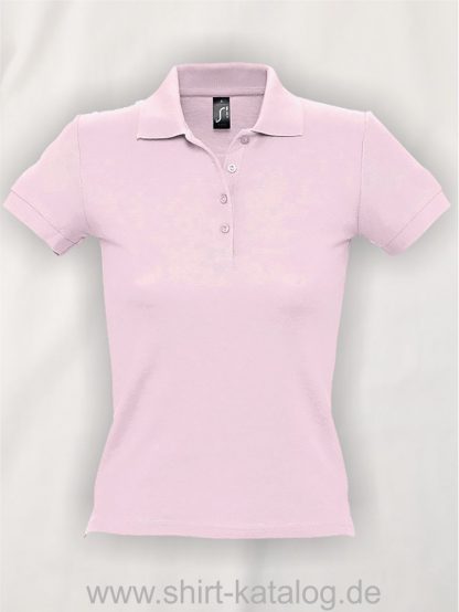 16876-Sols-Ladies-Basic-Poloshirt-Baumwolle-pale-pink