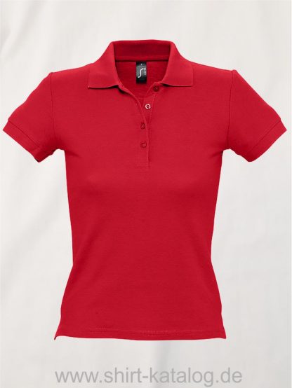 16876-Sols-Ladies-Basic-Poloshirt-Baumwolle-red