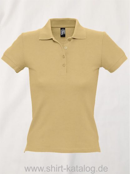 16876-Sols-Ladies-Basic-Poloshirt-Baumwolle-sand