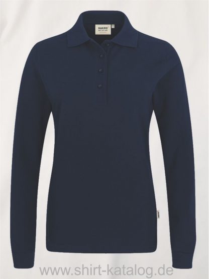 18183-Women-Longsleeve-Poloshirt MIKRALINAR-215-tinte