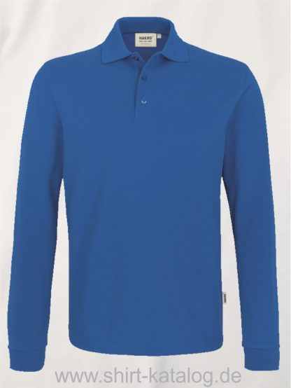 18217-Longsleeve-Poloshirt MIKRALINAR-815-royal