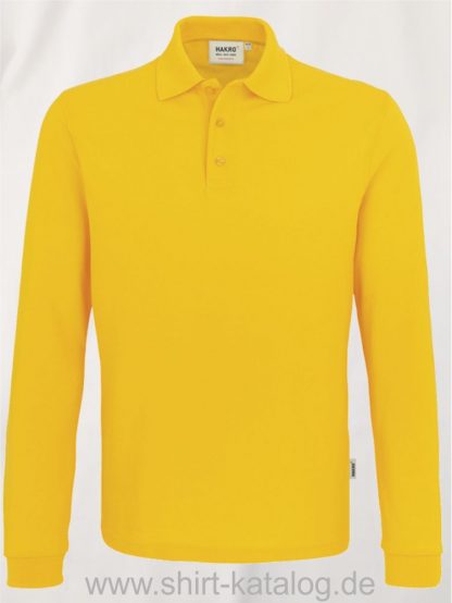 18217-Longsleeve-Poloshirt MIKRALINAR-815-sonne