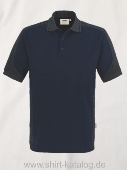 21333-Hakro-Poloshirt-Contrast MIKRALINAR-839-Tinte