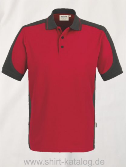 21333-Hakro-Poloshirt-Contrast MIKRALINAR-839-rot