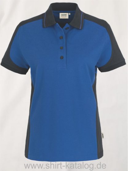 22297-hakro-Women-Poloshirt-Contrast MIKRALINAR-239-royal