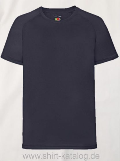 23278-Fruit-Of-The-Loom-Performance-T-Kids-Deep-Navy