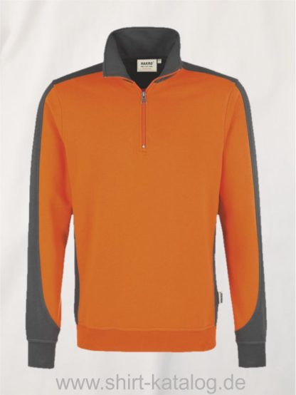 24367-zip-sweatshirt-contrast-mikralinar-476-orange-anthrazit