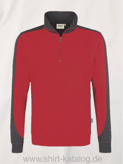 24367-zip-sweatshirt-contrast-mikralinar-476-rot-anthrazit