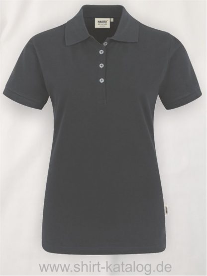15876-hakro-Women-Poloshirt Stretch-222-anthrazit
