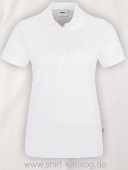 15876-hakro-Women-Poloshirt Stretch-222-white