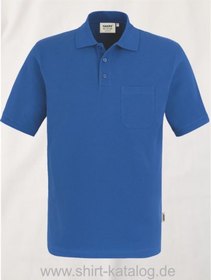 15884-Hakro-Pocket-Poloshirt-Top-802-Royal