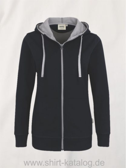 15905-women-kapuzen-jacke-bonded-255-schwarz-silber