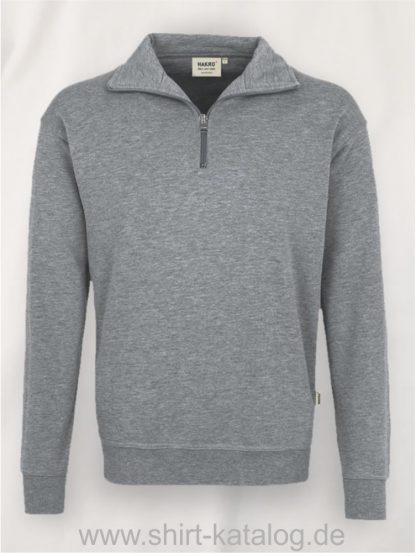 15906-zip-sweatshirt-premium-451-graumeliert