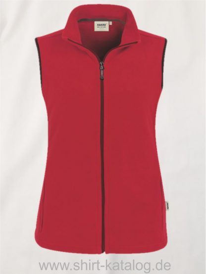 15916-Women-Fleece-Weste-Ottawa-241-Rot